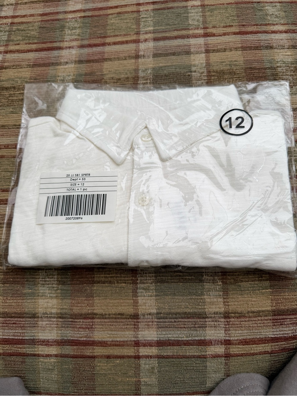 Janie and Jack White Polo Shirt